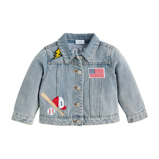 Denim Patch Jacket