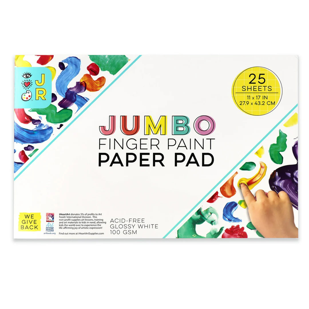 Jumbo Finger Paint Paper Pad 11"x17"