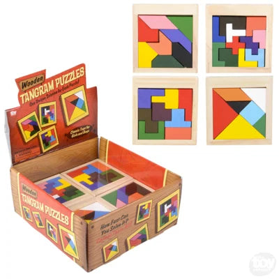 Wooden Tangram Puzzles