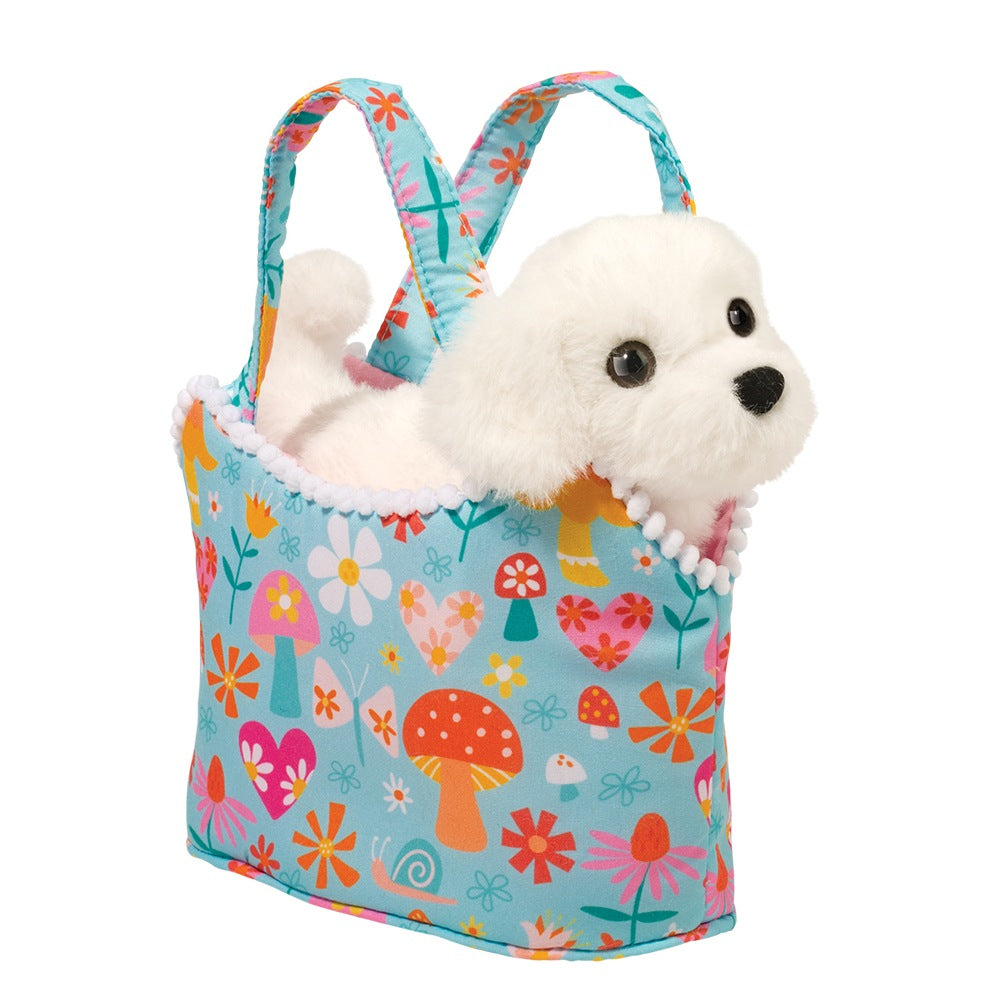 Retro Chic Sassy Sak w/ Bichon