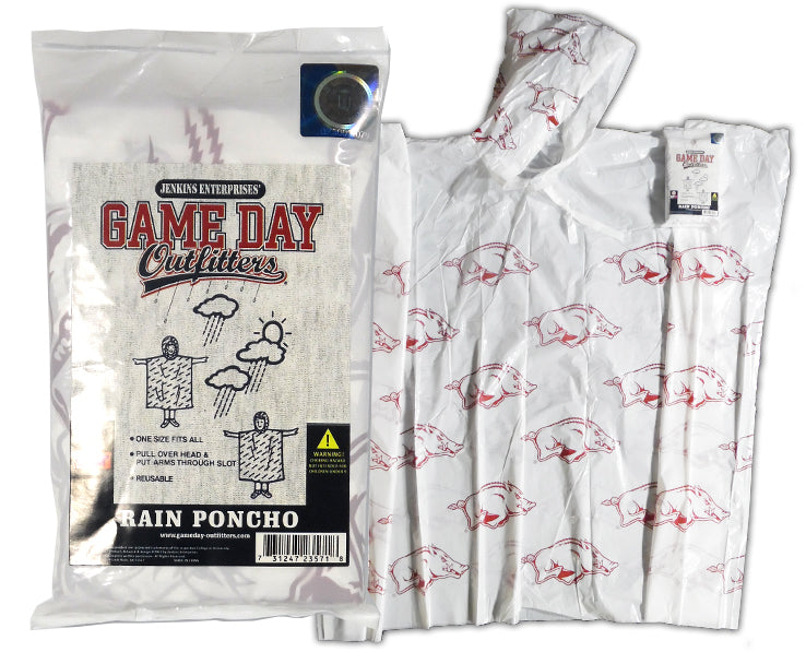 University of Arkansas White Poncho