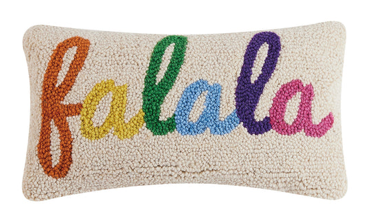 Rainbow Falala Hook Pillow Poly Filled