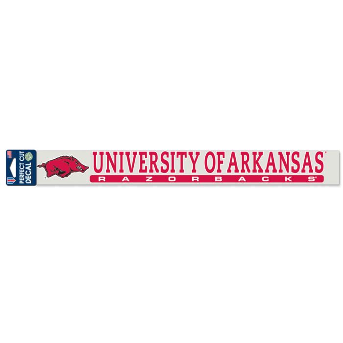Arkansas Razorbacks Perfect Cut Decals