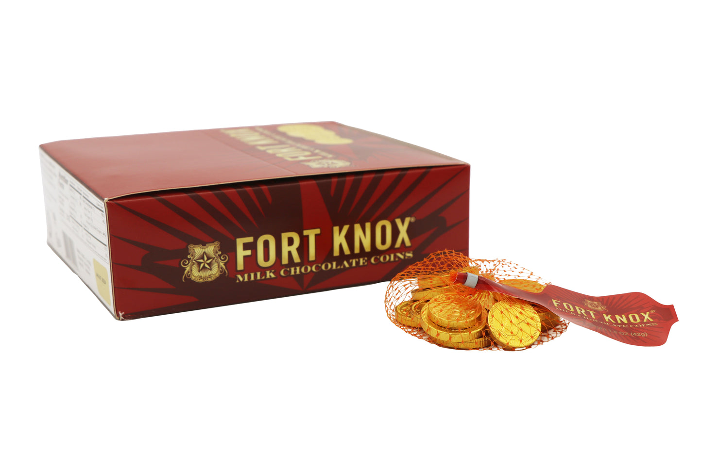 Fort Knox Chocolate Gold Coins 1.5oz Bag
