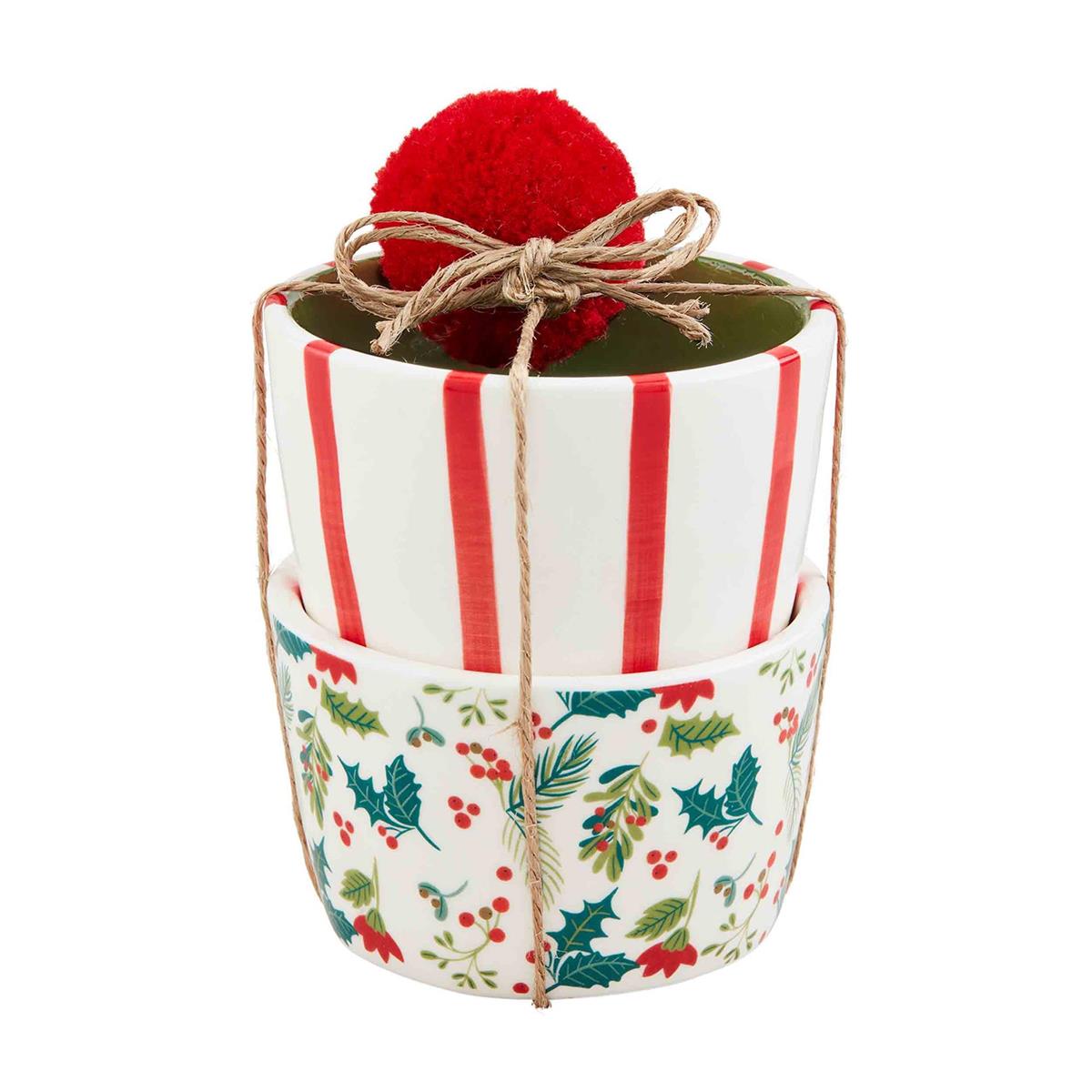 Poinsettia Tidbit Set