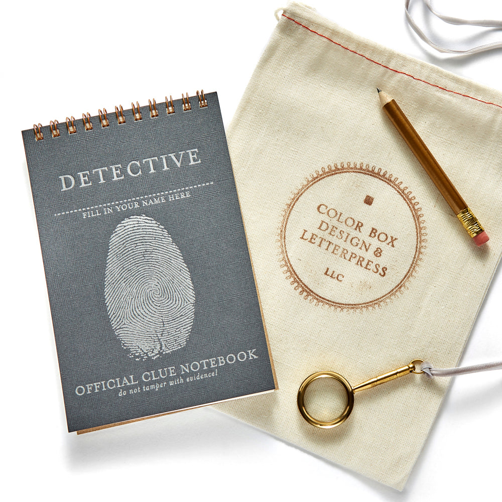 Detective Kit w/ Magnifying Glass