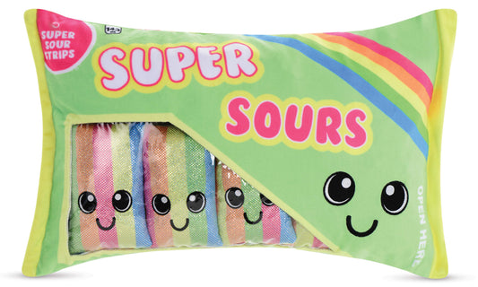Super Sours Packaging Strawberry Scented Fleece Pl