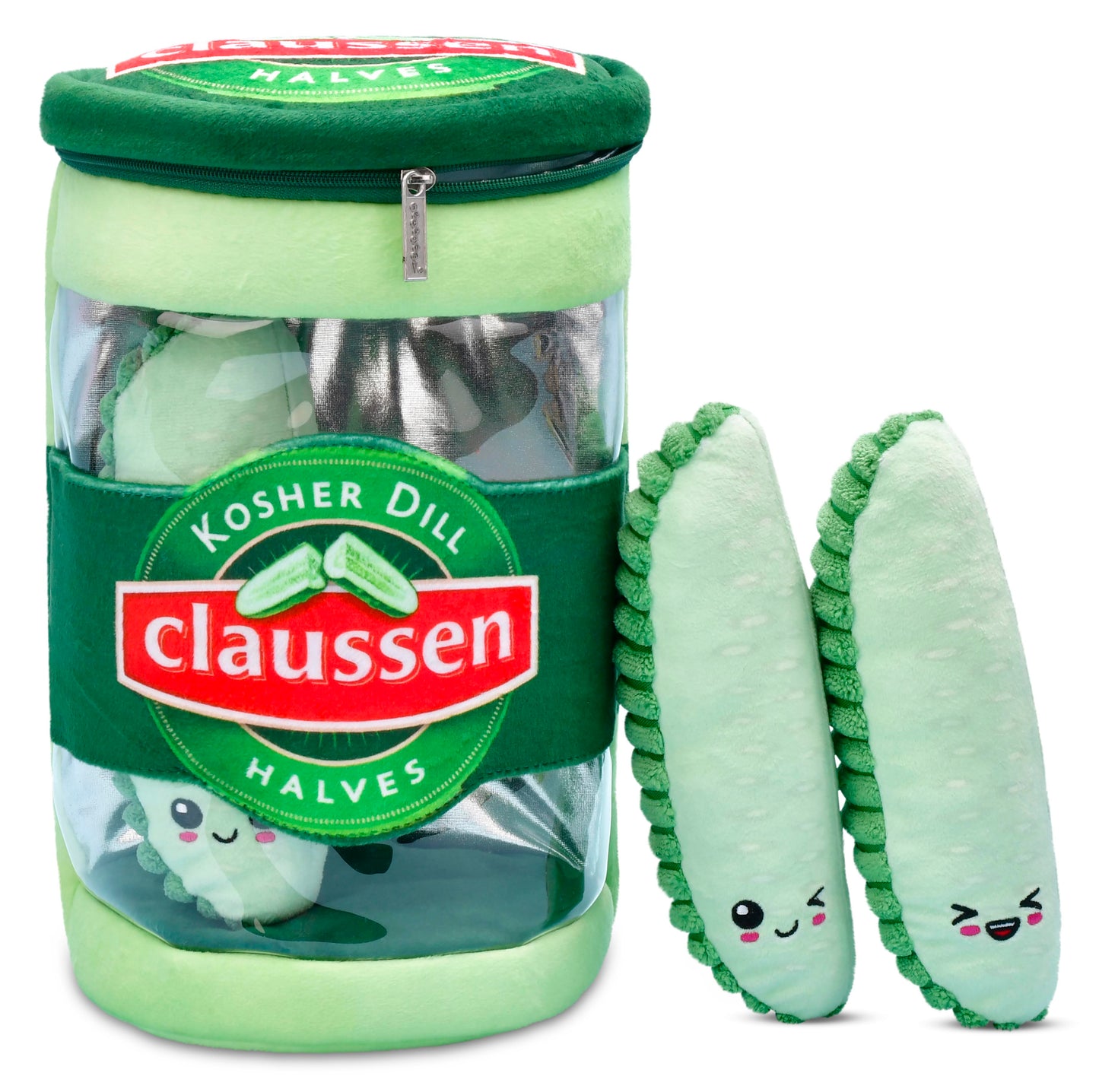Claussen Pickles Packaging Plush 10"