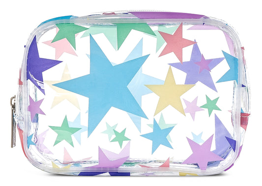 Stars Clear Cosmetics Bag