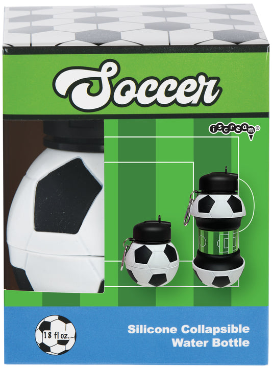 Soccer Collapsible Water Bottle