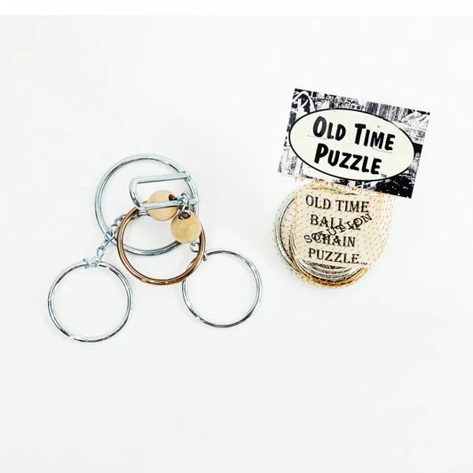 Old Time Ball & Chain Puzzle