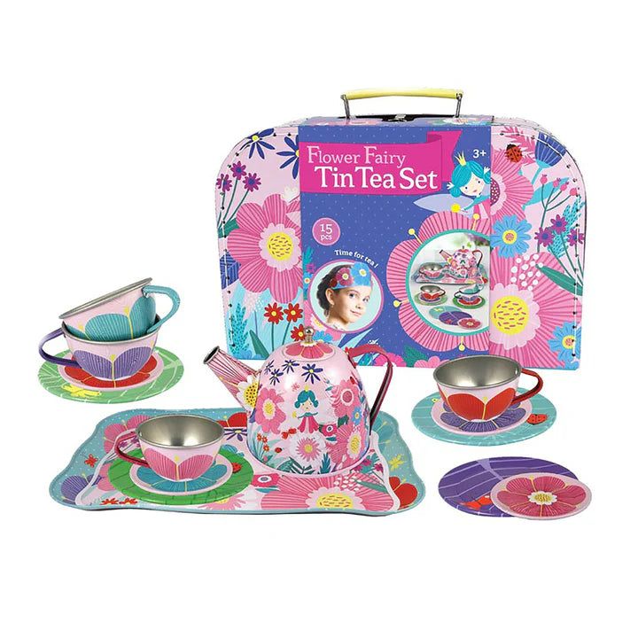 Flower Fairy Tin Tea Set