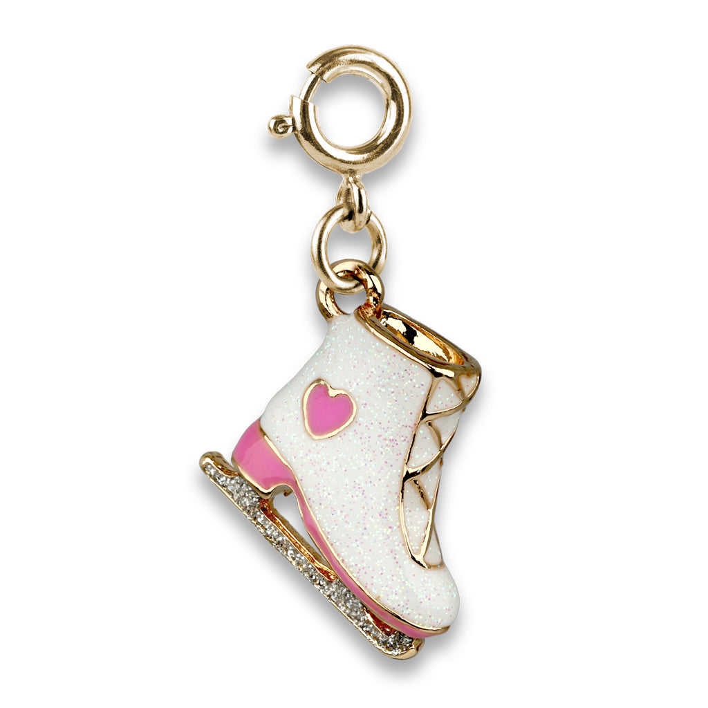 Golf Glitter Ice Skate Charm