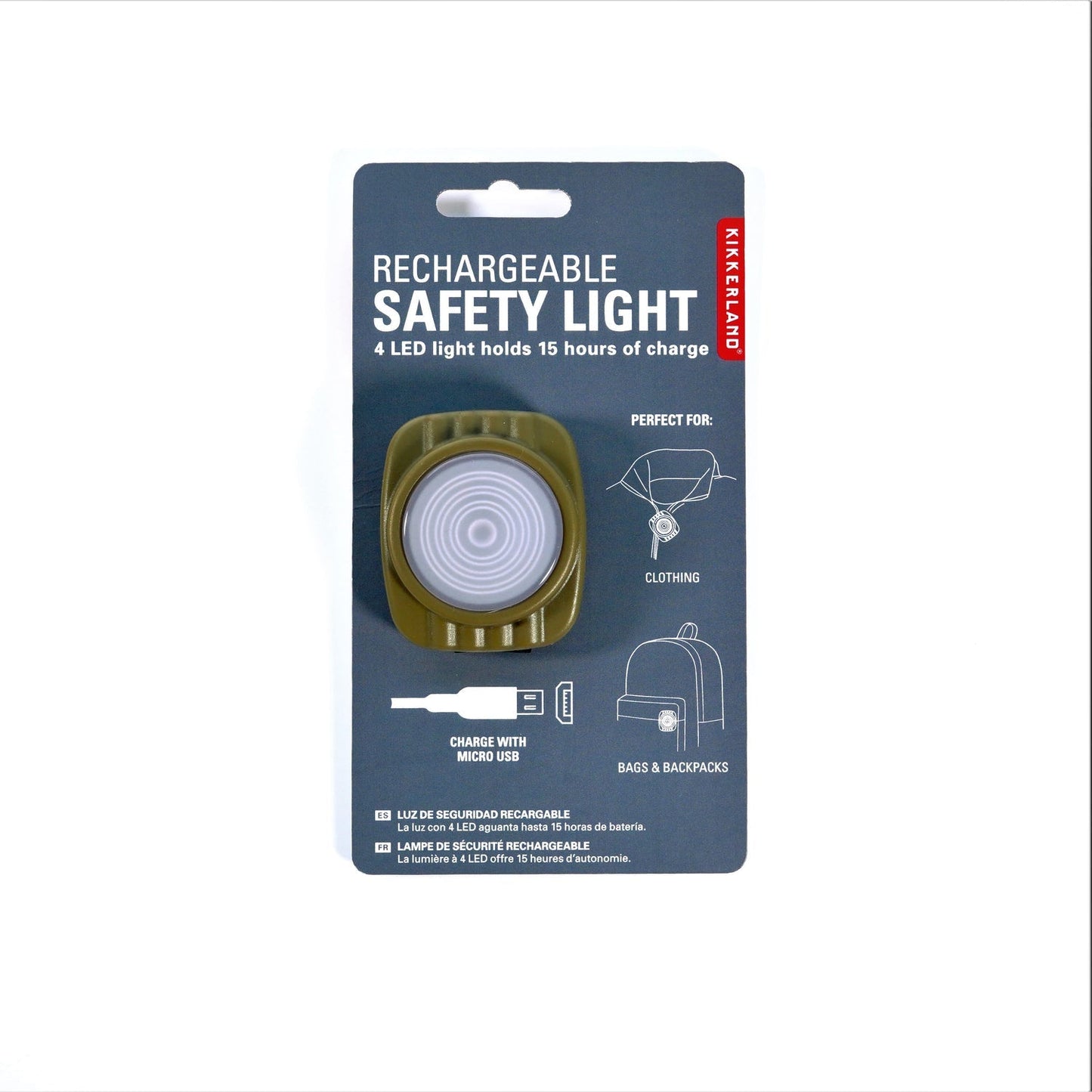 Rechargeable Safety Clip Light