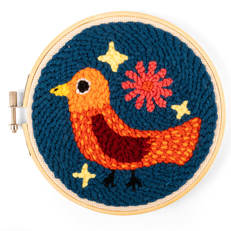 Bird Western Punch Needle Kits