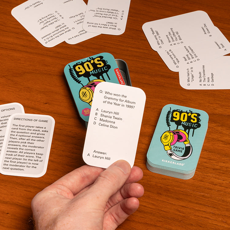 Trivia Game Tin