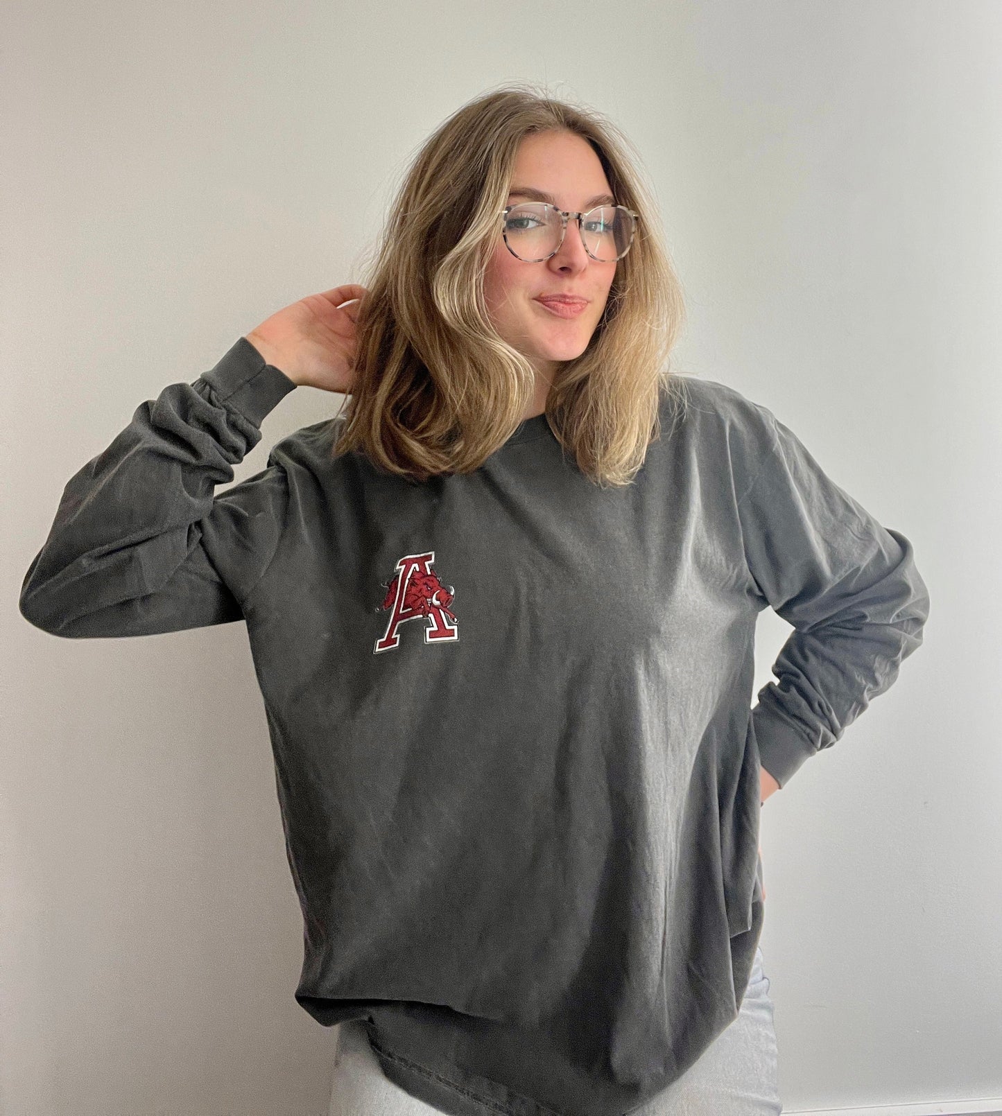 Hog Through the 'A' Long Sleeve