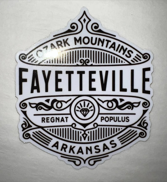 Regnat Populus Fayetteville Sticker