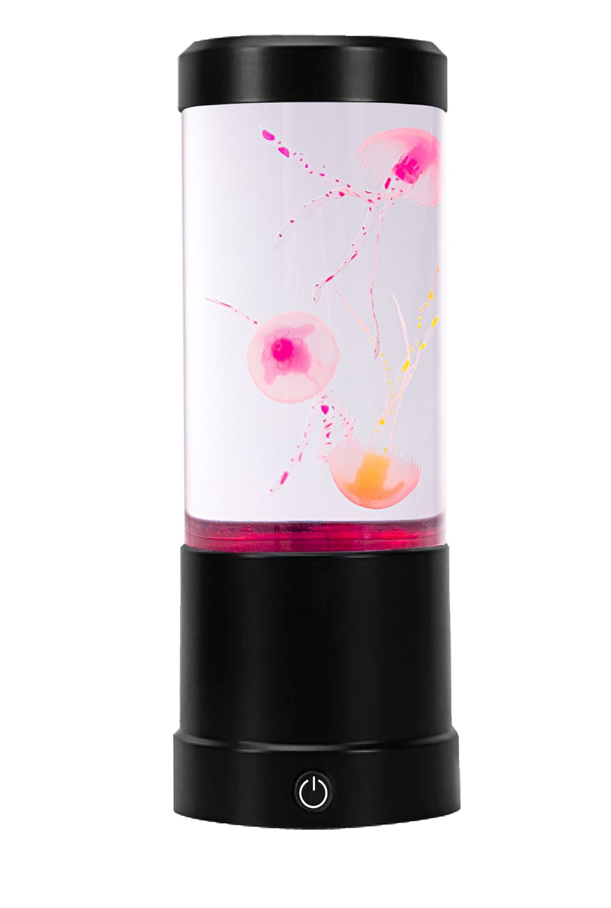 Jelly Fish Lamp w/ LED Lights - Mini Black