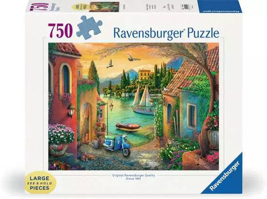 European Villa Views 750 Piece Puzzle