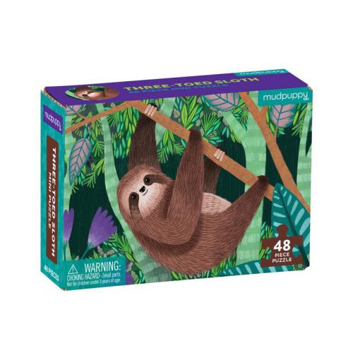 Puzzle 48 Mini Three-Toed Sloth