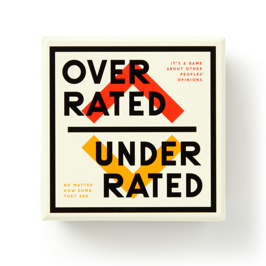 Social Game Set Overrated/Underrated