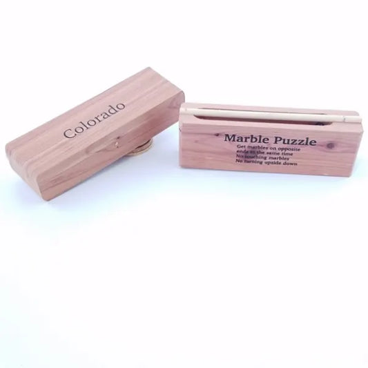 Spinning Marble Puzzle