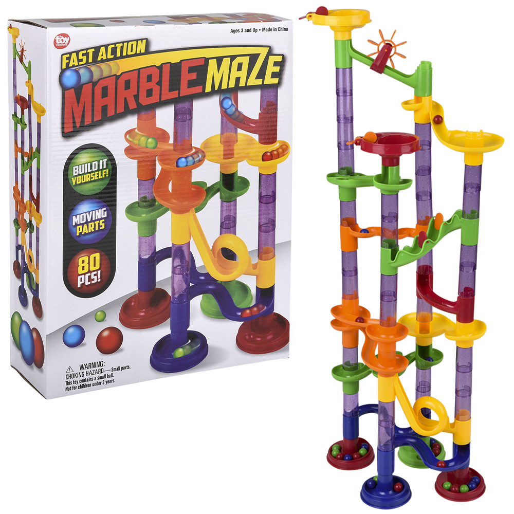 80 Piece Marble Run