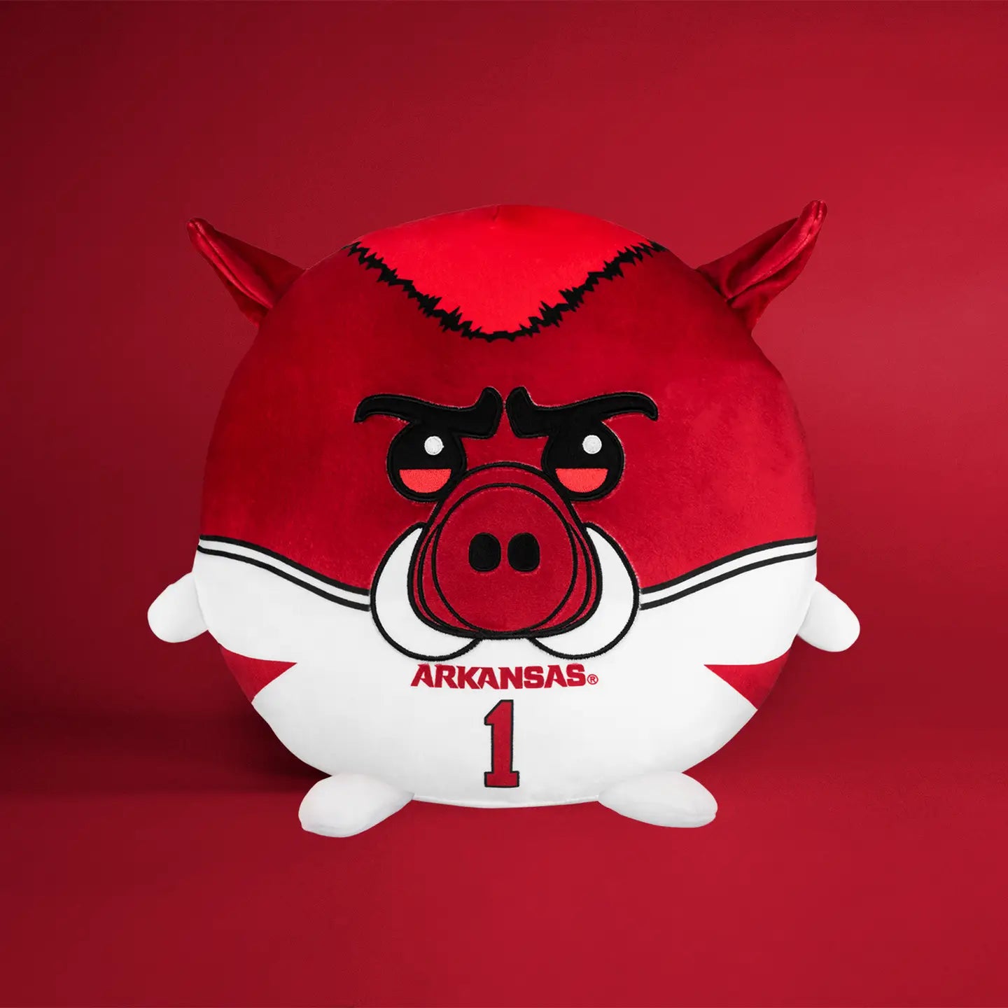 Sleep Squad Arkansas Razorback Big Red 12" Kiri Cloud Plush