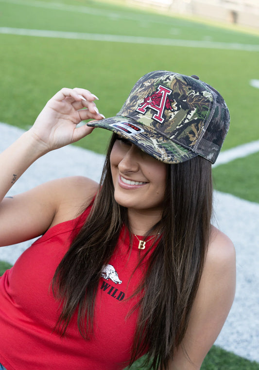 Camo Razorback Hat