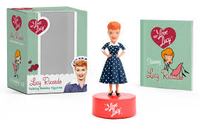 Lucy Ricardo talking bobble figurine