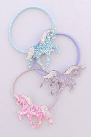 Great Pretenders Boutique Pretty Pony Ponytail Holders 3 pcs