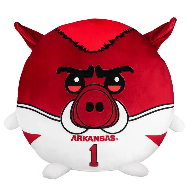 Sleep Squad Arkansas Razorback Big Red 12" Kiri Cloud Plush
