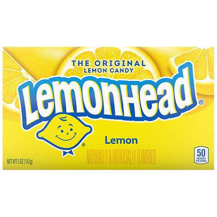 Lemonhead Candy Theater Box