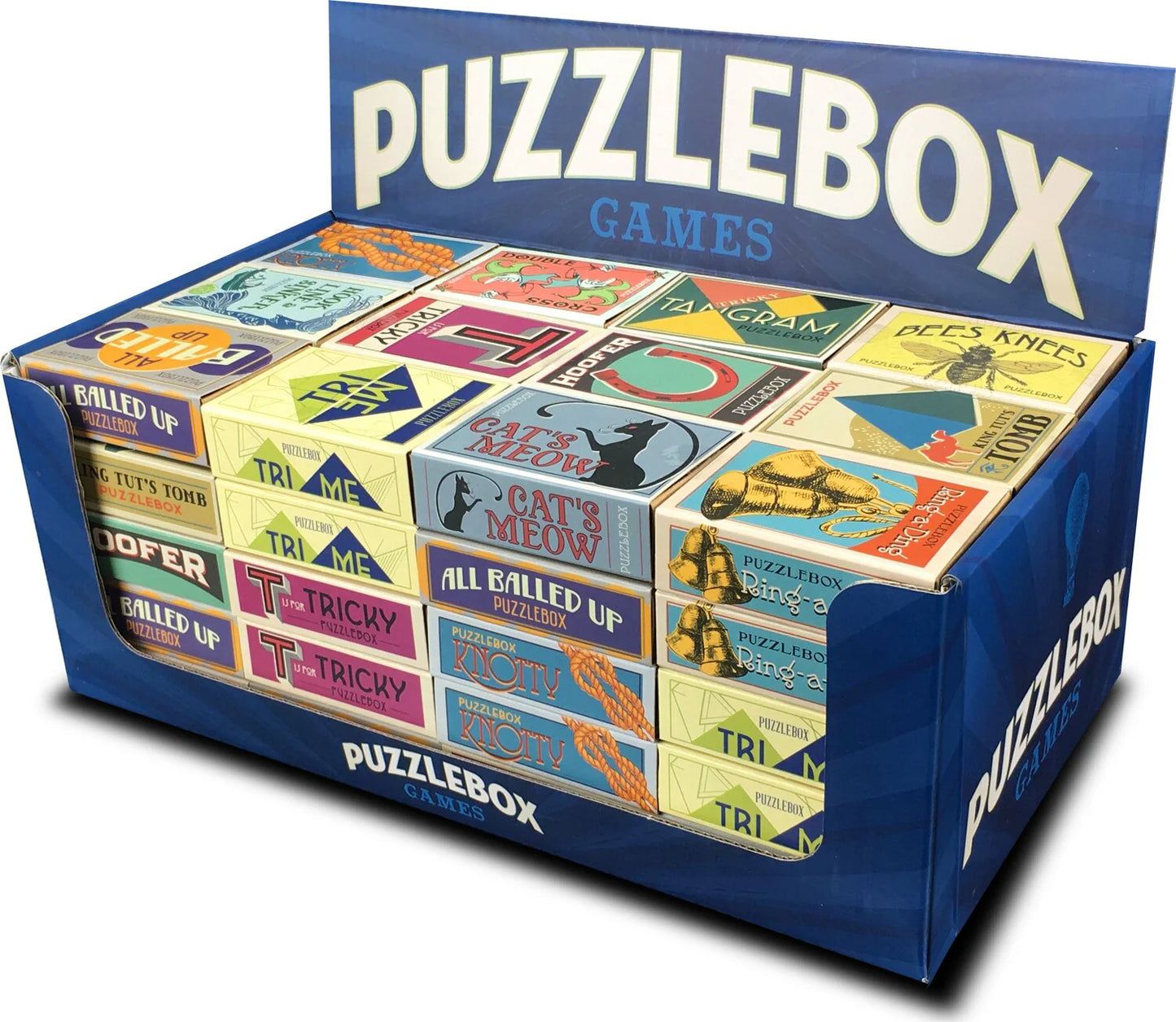 Matchbox-Sized Brainteaser Puzzles