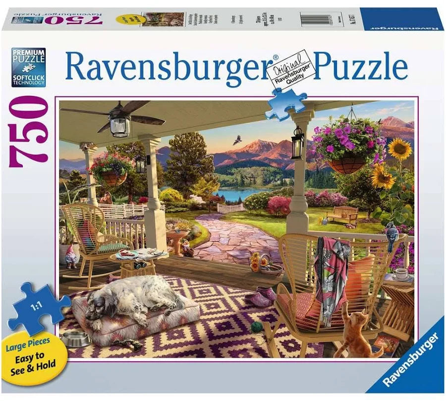 Cozy Front Porch 750 Piece Puzzle