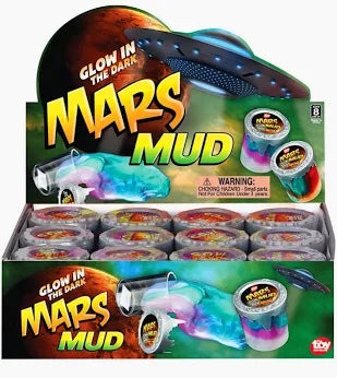 GLOW IN DARK MARS MUD