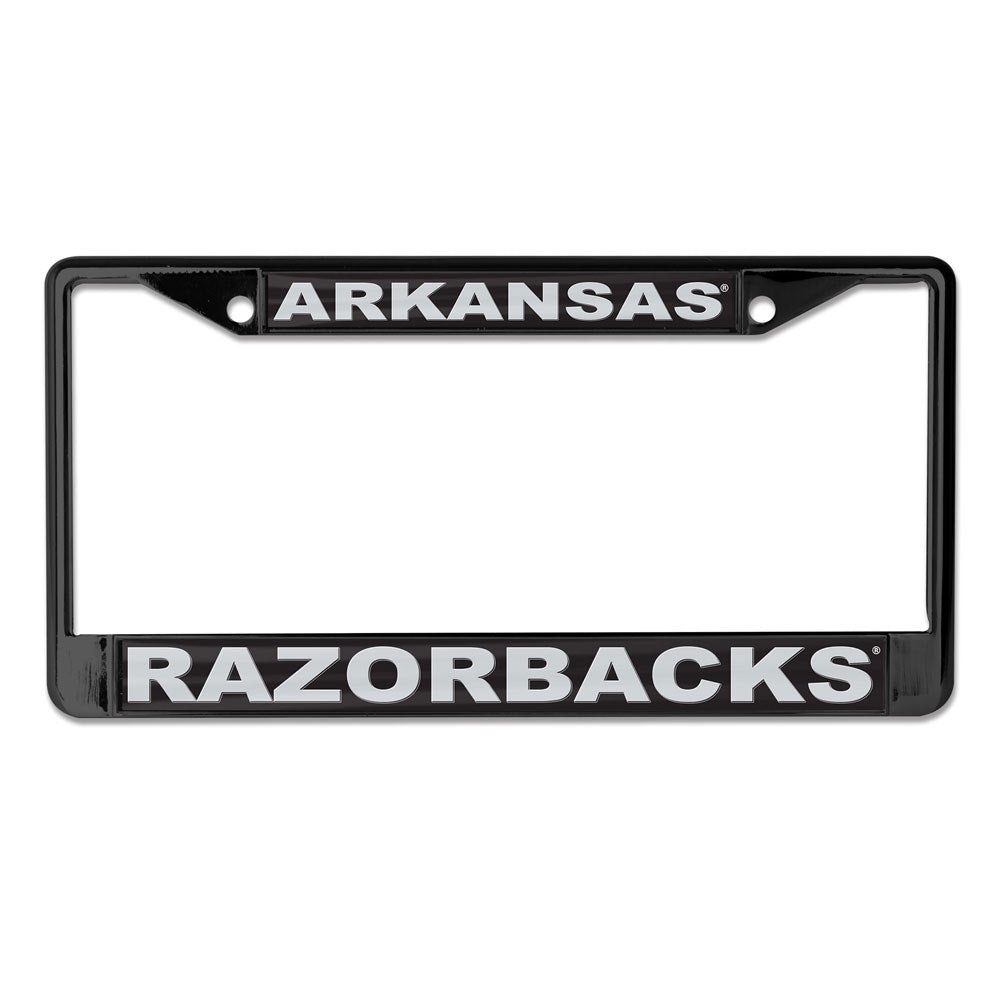 Arkansas Razorbacks Metal License Plate Frame