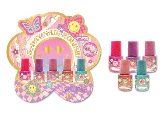 5-Day Nail Polish - Groovy Flower