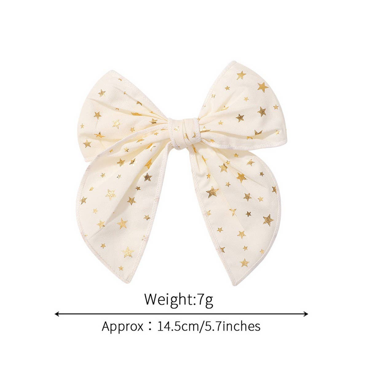 Vintage Plaid Bow Hair Clip for Kids