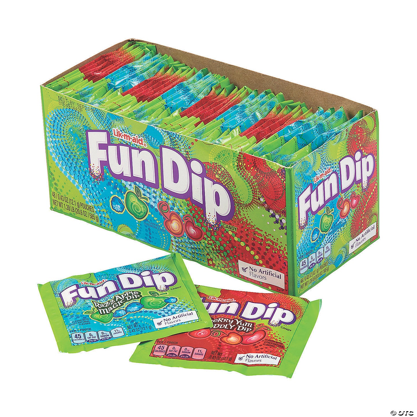 Lik-M-Aid® Fun Dip Individual Packs