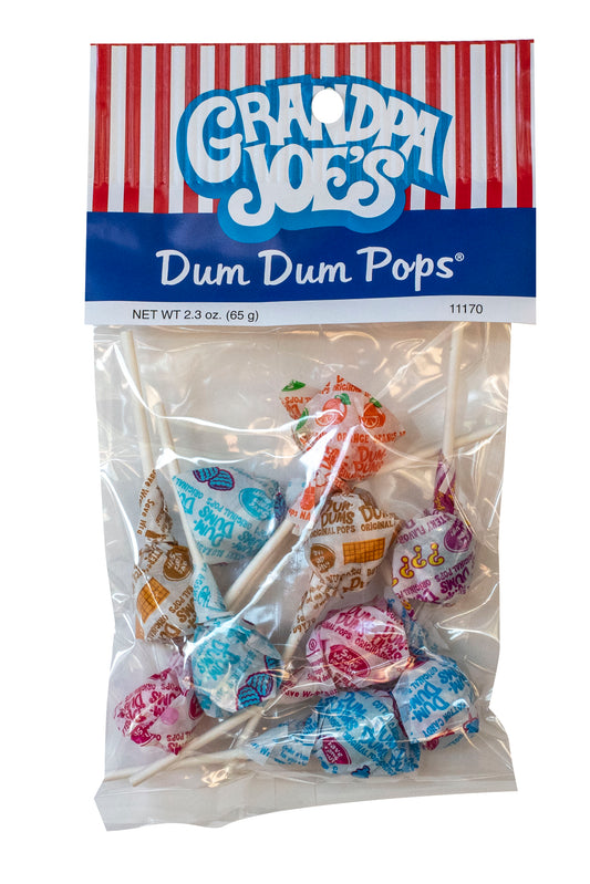 Grandpa Joe's Dum Dum Pops, 2.3oz Bag