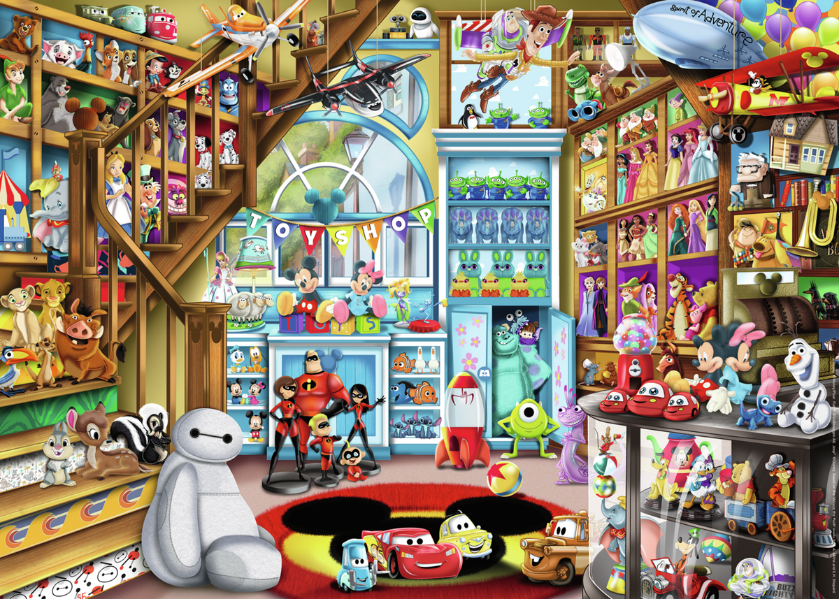 Disney & Pixar Toy Store 1000 pc Puzzle
