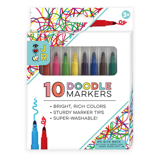 10 Super Washable Doodle Markers