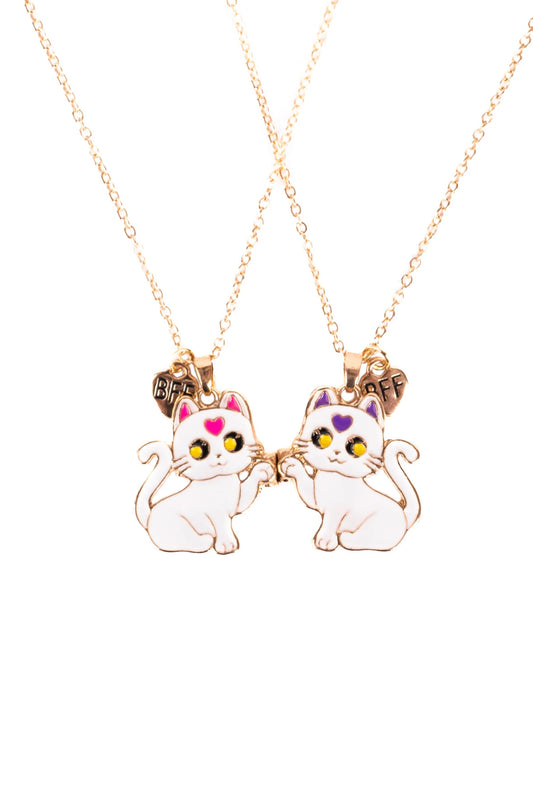 Smitten Kitten Tear and Share Necklace