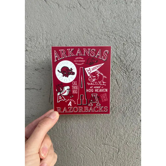 Arkansas Collage Sticker