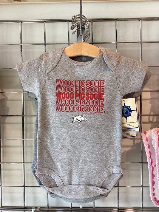 Wooo Pig Sooie Onesie Oxford