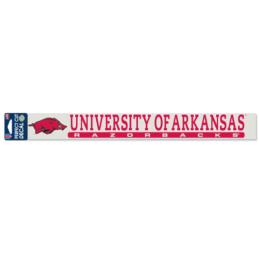 Arkansas Razorbacks Perfect Cut Decals