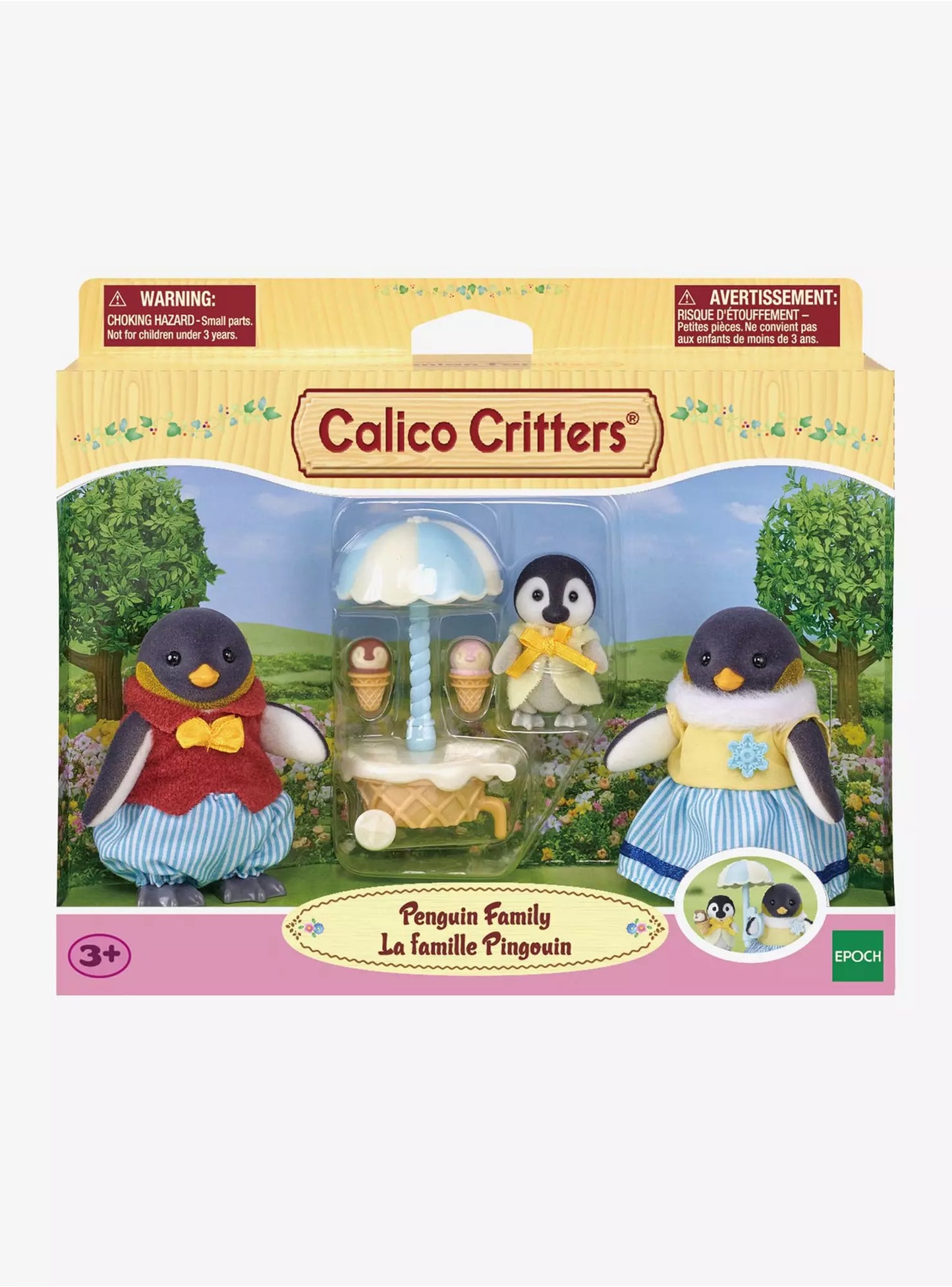 Calico Critters Milk Rabbit Family