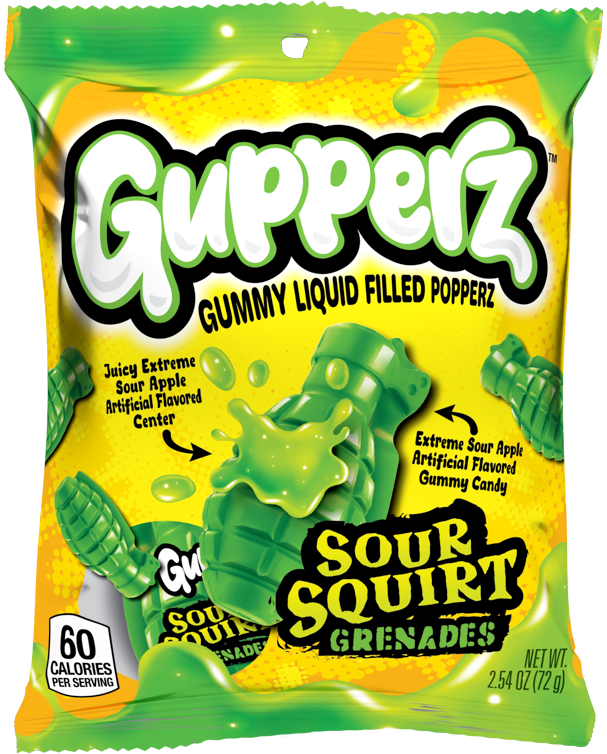 Gupperz Sour Squirt Grenade, 2.54oz